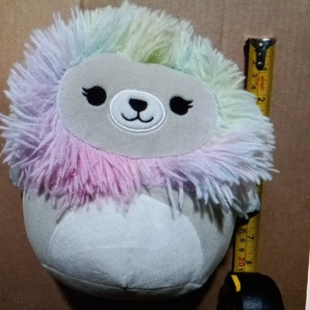 Squishmallows Plush Leonard the Rainbow Lion 8"